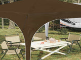 Pop-up Party Tent 290 x 290 x 245 cm Taupe 42019850