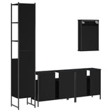 Bathroom Furniture Set Black 3214805