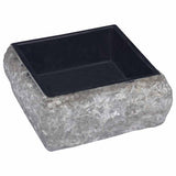 Sink Black 30x30x13 cm Marble 149175
