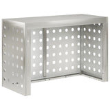Air Conditioner Cover Silver 90 x 40 x 60 cm Stainless Steel 8014126