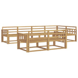 Outdoor Sofa Set 8 pcs White 327 x 168.5 x 73 cm 3386578