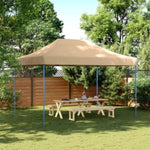 Foldable Party Tent Pop-Up Beige 410x279x315 cm 4005007