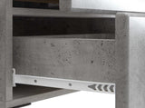 Bedside Cabinet with Drawer Concrete Grey 43 x 34.5 x 47.5 cm 895451