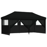 Party Tent Folding Black 292 x 580 x 315 cm Oxford Fabric 42023671