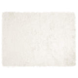 Faux Sheepskin Rug TAFALLA White 160 x 230 cm Polyester 42021462