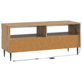 LED TV Cabinet Artisan Oak Engineered Wood 896554