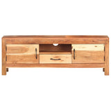 TV Cabinet 116x30x40 cm Solid Acacia Wood 320473