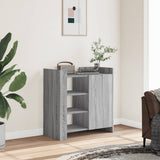 Sideboard Grey Sonoma 73.5x35x75 cm Engineered Wood 848407