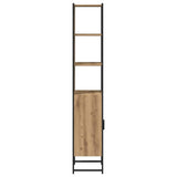 Bathroom Cabinet Artisan oak 33 x 33 x 185.5 cm Engineered Wood 862239