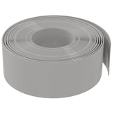 Garden Edgings 3 pcs Grey 10 m 20 cm Polyethylene 3155453