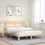 Bed Frame without Mattress 160x200 cm Solid Wood Pine 3193541