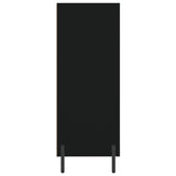Shelf Cabinet Black 69.5x32.5x90 cm Engineered Wood 828373