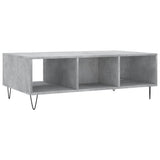 Coffee Table Concrete Grey 104x60x35 cm Engineered Wood 827088