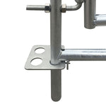 4-Panel Sheep Pen Galvanised Steel 137 x 137 x 92 cm 141814