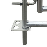 4-Panel Sheep Pen Galvanised Steel 137 x 137 x 92 cm 141814