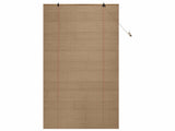 Roller Blind Brown 120 x 220 cm Bamboo 42039799