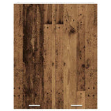 Hanging Cabinet Old Wood 80 x 31 x 100 cm Engineered Wood 884368