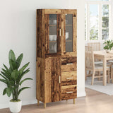 Highboard Old Wood 69.5 x 34 x 180 cm Engineered Wood 3415771