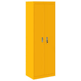 Storage Cabinet Mustard Yellow 60 x 40 x180 cm Steel 3406199