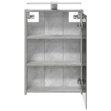 Bathroom Mirror Cabinet Concrete Grey 43 x 16 x 62.5 cm 889146