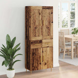 Highboard Old Wood 69.5 x 34 x 180 cm Engineered Wood 3415632