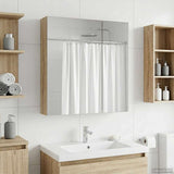 Bathroom Mirror Cabinet Sonoma Oak 60 x 14.5 x 70 cm 889057