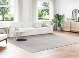 Area Rugs Square LUGO Cream 240 x 240 cm Polyester 42022683
