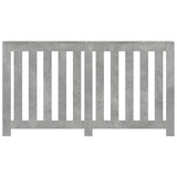 Radiator Cover Concrete Grey 149 x 20 x 82 cm Engineered Wood 852747