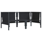 Outdoor Furniture 2 Piece Anthracite 80 x 80 x 71 cm Steel 42009987