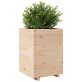 ZNTS Garden Planter 50x50x72.5 cm Solid Wood Pine 3282574