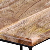Coffee Table Solid Mango Wood 56x48x40 cm 243976