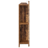 Headboard Cabinet with Storage Old Wood Engineered Wood 8001244