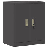 Storage Cabinet Black 60 x 40 x 70 cm Steel 891718