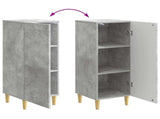 Sideboard Concrete Grey 33 x 34.5 x 90 cm Engineered Wood 894598