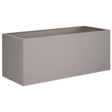 Garden Planter Rusty 100 x 40 x 40 cm Weathering Steel 8005258