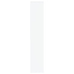 Shoe Cabinet White 54x34x183 cm Engineered Wood 800369