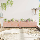 Garden Planters 2 pcs Solid Wood Douglas 837456