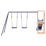 ZNTS Outdoor Playset Solid Wood Pine 3155957
