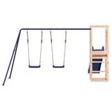 ZNTS Outdoor Playset Solid Wood Pine 3155957