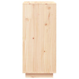 Shoe Cabinet 35x35x80 cm Solid Wood Pine 813535
