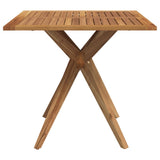 Garden Table Square 85x85x75 cm Solid Wood Acacia 367836