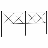 Metal Replace Headboard Black 180cm 376538