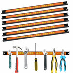 ZNTS 6 x18"Heavy Duty Magnetic Tool Bar Storage Holder Rack Garage Wall Holder Strips 70240097