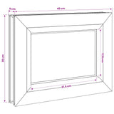 Cellar Window Internal Colour White RISOR 40 x 30 cm 42047986
