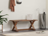 Bench Natural 85 x 35 x 46 cm Solid Reclaim wood 42012400