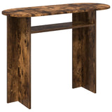 Console Table Smoked Oak 100 x 39.5 x 75 cm Engineered Wood 8001163
