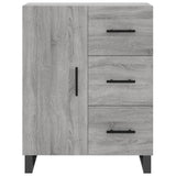 Highboard Grey Sonoma 69.5x34x180 cm Engineered Wood 3198495