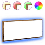 Mirror Wall-mounted Old Wood 90 x 8.5 x 37 cm Engineered Wood 875419
