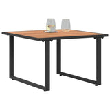 Coffee Table Black and Brown 55 x 55 x 35 cm 42007554