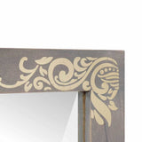Bathroom Mirror with Mirror Grey 70 x 50 x 2.5 cm 4018803